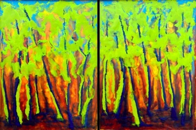 Just Like Magic (diptych)